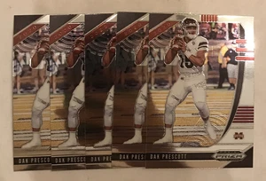 5 x 2020 panini prizm draft picks football Dak Prescott #24 Cowboys - Picture 1 of 2