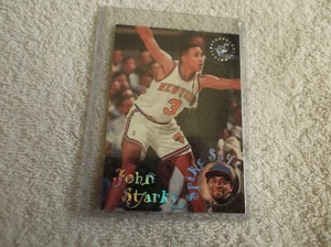 Topps: NBA "JOHN STARKS" #SS10 New York Knicks Stadium Club 1996 Trading Card - Picture 1 of 2