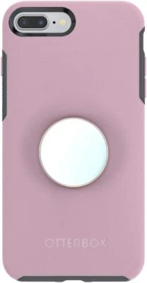 Funda Otter + Pop para iPhone Serie 7+ y 8 Symmetry con Tapa Intercambiable -Rosa Foto 1 de 4