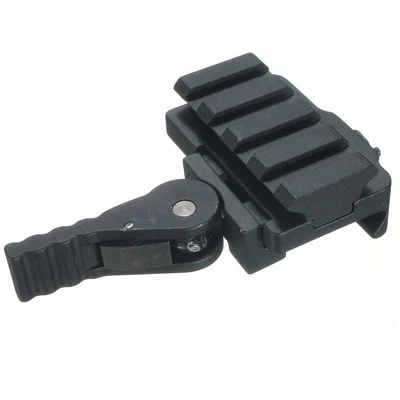 4 Slots QD Quick Release Scope Mount Adapter for 20mm Rail Picatinny/Wea - Image 1 of 3