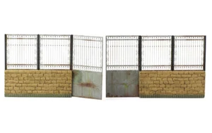 Matho 1/35 Metal Fence B - big set with gate - Picture 1 of 4