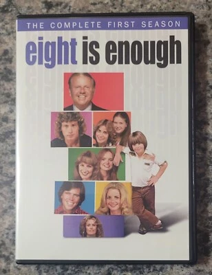 Eight Is Enough The Complete 1st Season 1 DVD W/Insert NEVER TRUST STOCK PHOTOS - Image 1 of 4