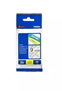 Beschriftungsband TZe-121 für Brother P-touch, Schwarz auf Farblos, 9 mm - Bild 1 von 1
