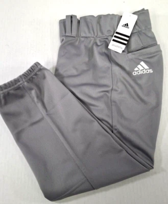 Adidas Diamond Queen Women's 2.0 Baseball Pants-Light Onix Various Sizes - Image 1 of 4