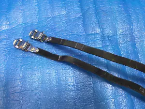 Toshi NJS Leather Toe Straps PAIR Free Shipping - Picture 1 of 4