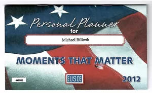USO, Momenti che contano, calendario pianificatore tascabile 15 mesi 2011 - 2012 - Foto 1 di 2
