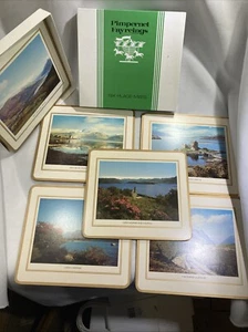 Vtg New SET 6 PLACEMATS PIMPERNEL FAYREINGS YORK 518 Small 9x8” - Picture 1 of 6