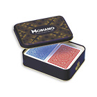 Ramino Verein Dose Packung Spielkarten Doppel Deck IN Latta Italy Modiano 307663