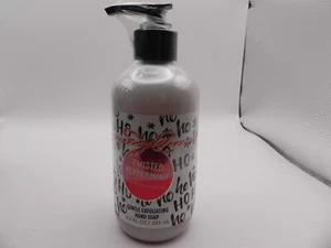 Bath & Body Works TWISTED PEPPERMINT Gentle Exfoliating Hand Soap 8.3 oz Sealed - Picture 1 of 2