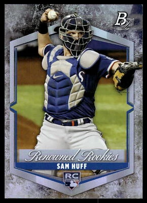 2021 Bowman Platinum #RR-15 Sam Huff Renowned Rookies See Scan - Image 1 of 2