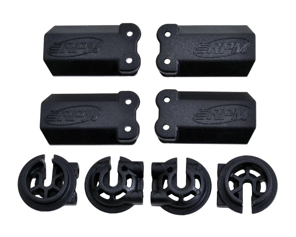 RPM Dämpfer Schutz Guards schwarz für Traxxas GTR Dämpfer RPM-81692 Slash ... - Bild 1 von 1