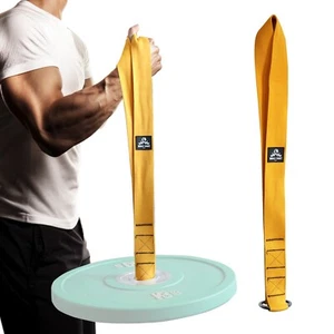 Heavy-Duty Pronation Arm Wrestling Strap Durable Training Loop for Weight Plate - Picture 1 of 10