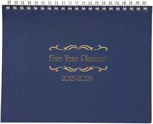 5 Year Calendar Planner (Blue, 11 * 8.5'' 2025-2029) - Picture 1 of 11