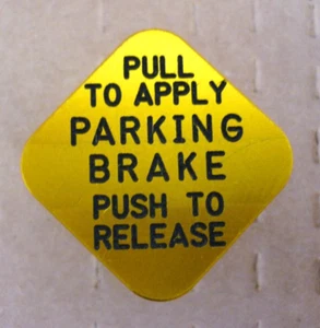 Aluminum Parking Brake Knob Push/Pull Valve - Picture 1 of 8