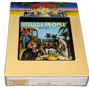 NEW SEALED VILLAGE PEOPLE | GO WEST | 1979 | 8-track 8 track tape cartridge - Picture 1 of 4