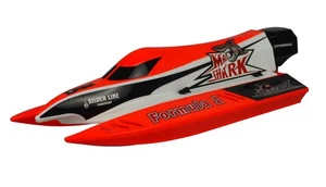 Amewi F1 Boot Mad Shark V2 Brushless 2.4 GHz ARTR 26075 Katamaran RC-Rennboot - Bild 1 von 7