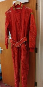 Sabelt Red Racing Suit, Heat Resistant Boiler Suit, All-in-one - Picture 1 of 20