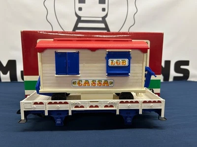 LGB Circus “Cassa” Flat Car w/ Trailer 4037 - Image 1 of 4