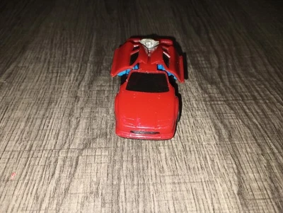 Coche llave en mano vintage McDonald's Mattel Hot Wheels 1993 DeLorean de plástico rojo  Foto 1 de 4