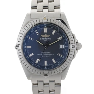 Reloj Hombre Breitling Wings A10350 Azul Marino 38mm Automático Acero - Imagen 1 de 11