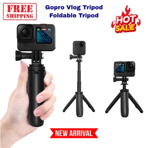 Foldable Tripod GoPro Osmo Action Cams Lightweight Versatile Video Vlog Fun Gift - Picture 1 of 24