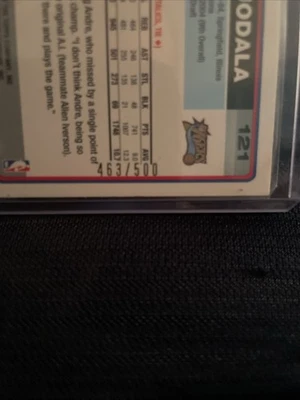 2006-07 Topps - Andre Iguodala #121 oro/500 Foto 1 de 4