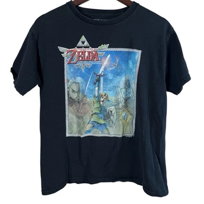 Camiseta Zelda Skyward Sword Negra Videojuego XS Foto 1 de 4