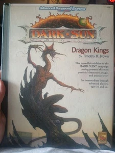 Dragon Kings (Advanced Dungeons & Dragons, 2nd Edition, Dark Sun World Game Acce - Picture 1 of 4
