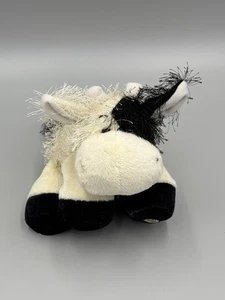 Ganz Webkinz Black & White Cow HM003 Plush 7” Stuffed Animal No Code - Picture 1 of 11