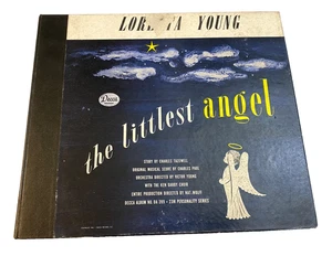 Loretta Young-The Littlest Angel- 3 10" 78 RPM Album Record Set - Imagen 1 de 7
