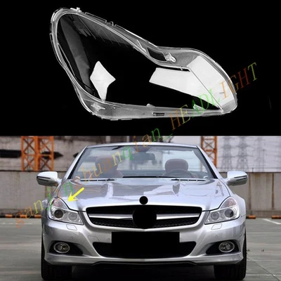 Lente de faro lateral derecho carcasa transparente + pegamento para Mercedes-Benz Clase SL 2009-2012 Foto 1 de 4