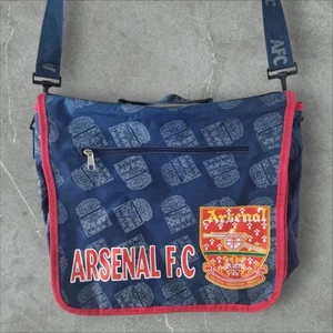 Arsenal FC Vintage Messenger Bag Y2K Retro Over The Shoulder Bag Gunners - Picture 1 of 5