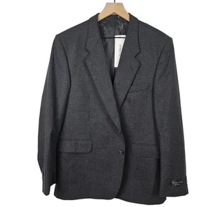 NEW Christian Dior Toulon Wool Sport Coat Men's Sz 42S Charcoal Grey Jacket NWT - Picture 1 of 11