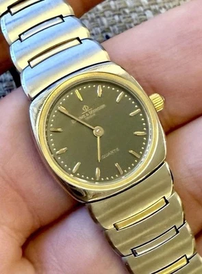 ✅ Baumé & Mercier Ladies Quartz SWISS Watch Ref. 5836.038 – 18K Gold Bezel ✅ - Image 1 of 4