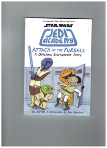 RARE Attack of the Furball by Krosoczka (Star Wars Jedi Academy Series) - Picture 1 of 2