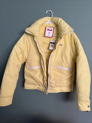 Chaqueta acolchada vintage para mujer Le Tigre amarilla talla M Foto 1 de 4