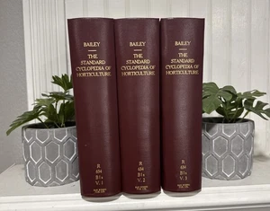 Standard Cyclopedia of Horticulture Hardcover L H Bailey 1925 Complete Set of 3 - Bild 1 von 6