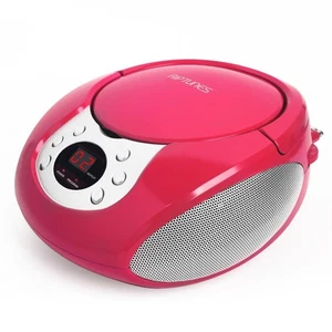 Rriptunes CD Ghettoblaster AM/FM Radio, Stereo Sound, Aux-in, AC/DC Dual Power Source - Bild 1 von 6