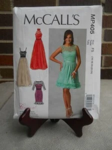McCALL'S PATTERN  MP405 MISSES DRESS EVENING COCKTAIL 16-24 UNCUT  - Picture 1 of 2