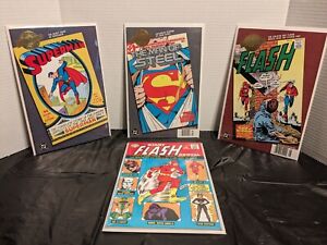 DC Millennium Edition SET LOT BUNDLE Superman/ Flash + Flash Annual 1 Replica!