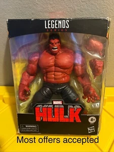 Figura General Thunderbolt Rage Target Serie 6" RED HULK 8" Marvel Legends - Imagen 1 de 6