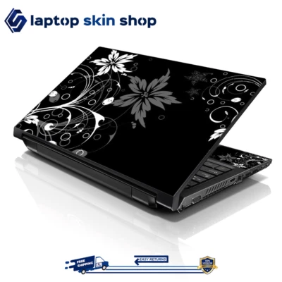 Laptop Skin Sticker Decal Cover for Notebook Apple Asus Bud and Bloom 13-16 inch - Image 1 of 4