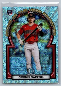 2023 Bowman - Rookie/Year Favorites #ROYF-1 Corbin Carroll MOJO - Picture 1 of 2