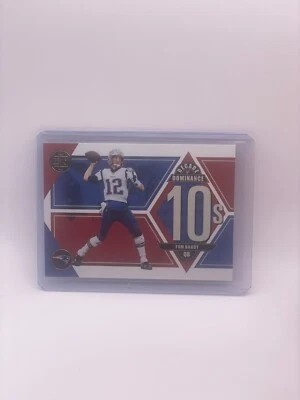 TOM BRADY 2022 LEGACY DECADE DOMINANCE NEW ENGLAND PATRIOTS #DD-17 HOF - Image 1 of 2
