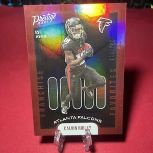 2021 Panini Prestige - Franchise Favorites Calvin Ridley Red /299 TA344 - Bild 1 von 3