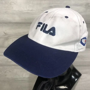 Vintage Fila Official Sailing Team Crew Cap Hat Adults 58cm Embroidered Logo - Picture 1 of 21