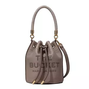 Marc Jacobs The Bucket Bag Cement Grey Leder Umhängetasche Handtasche - Bild 1 von 6