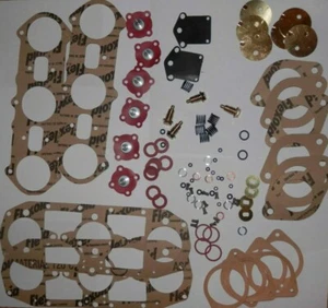 ZENITH 40 TIN CARBURETOR SERVICE KIT WITH THROTTLE PLATES ONE PAIR - Picture 1 of 2