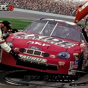 Jeff Burton #99 Exide Batteries Taurus 1999 Wheels #63 NASCAR Winston Cup, NM+ - Picture 1 of 4