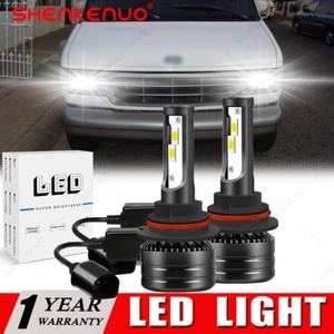 For FORD ECONOLINE E150-E450 1995-2007 6000K LED Headlight High/Low Bright Bulbs - Imagen 1 de 12
